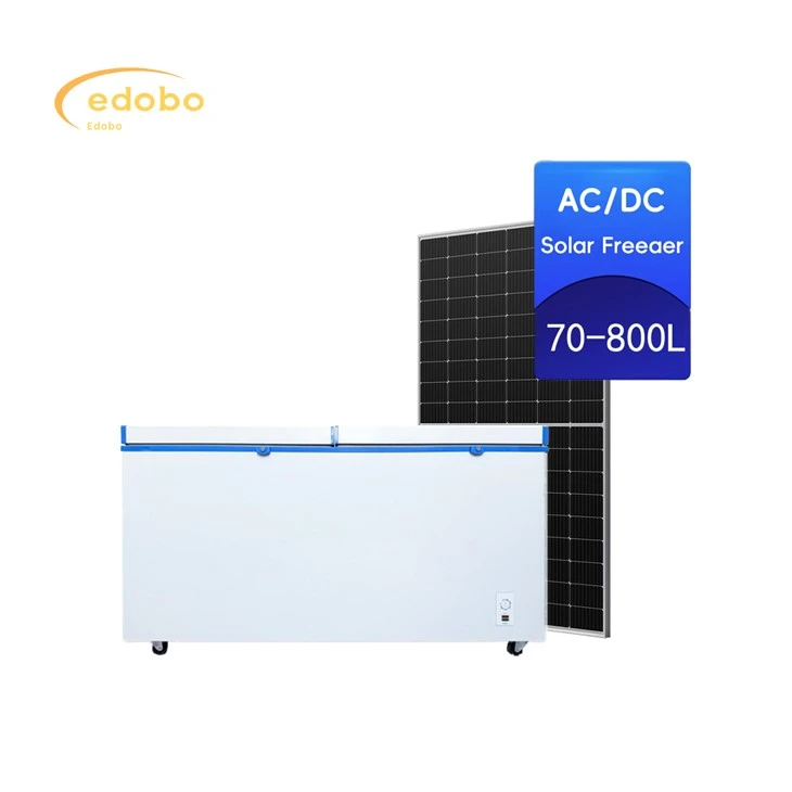 Frigorifero congelatore solare AC/DC a risparmio energetico per uso domestico