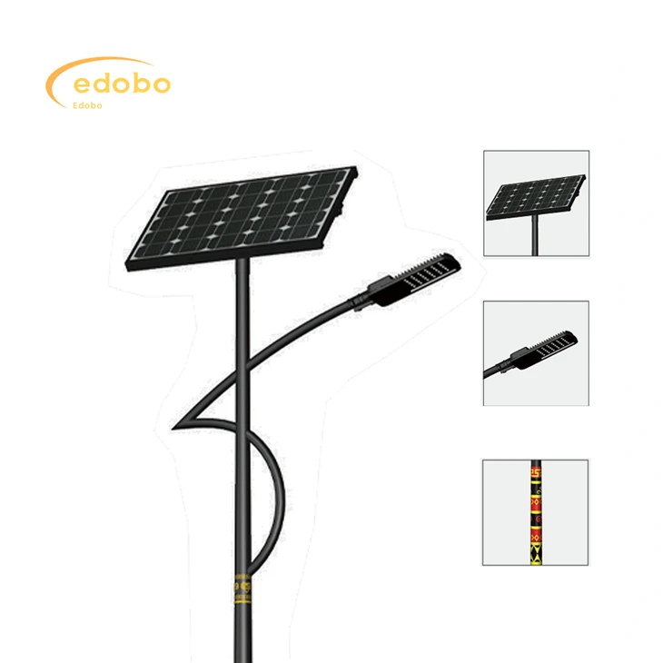 Lampione stradale solare diviso da esterno 80w/100w/120w
