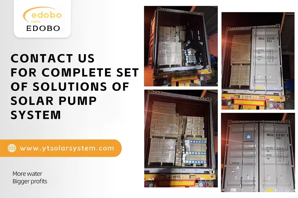 solar panel powered water pump