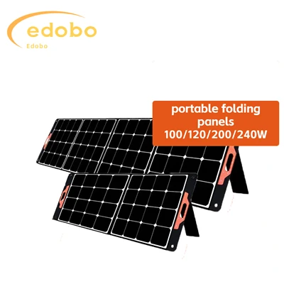 Pannelli solari portatili da 200 W per il campeggio
