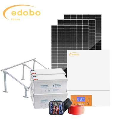 Sistema solare commerciale off-grid da 8 kW