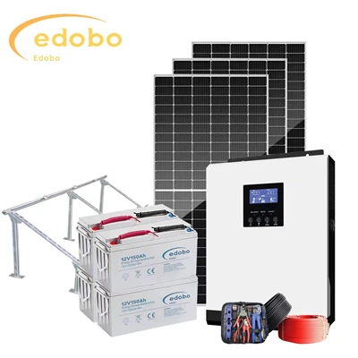 Grande sistema solare off-grid personalizzato da 20 kW