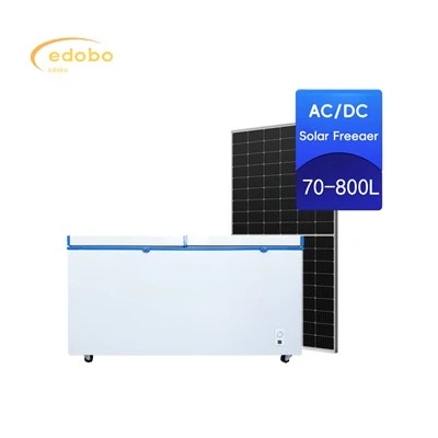 Frigorifero congelatore solare AC/DC a risparmio energetico per uso domestico