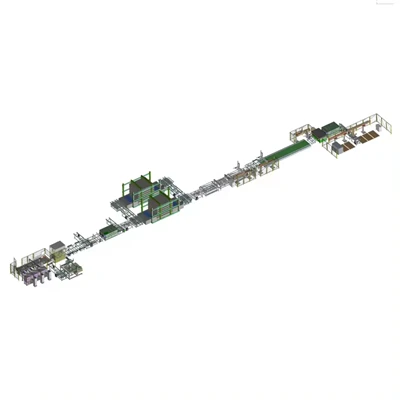 Vendi completamente la linea di produzione di pannelli solari automatica o semiautomatica